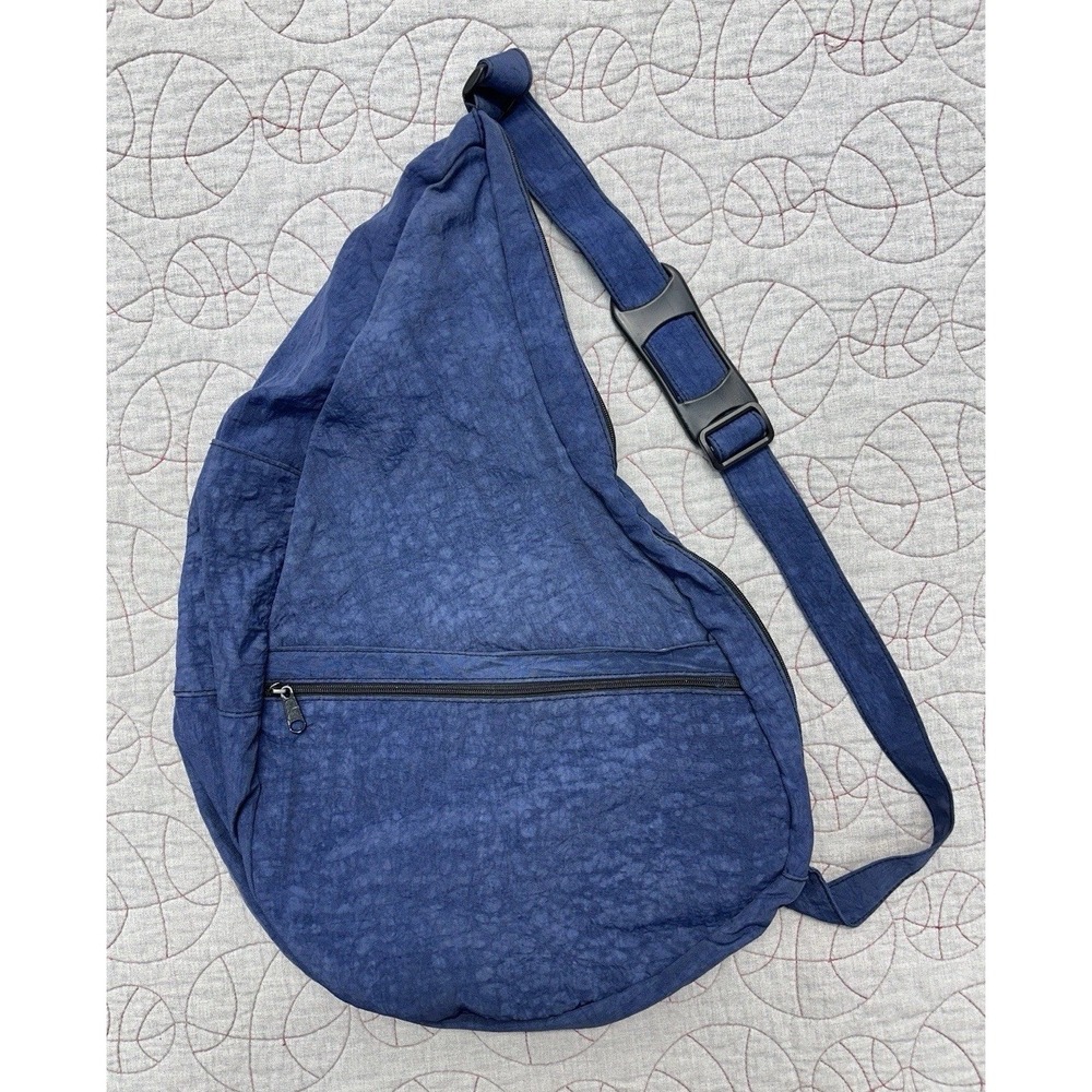 Ameribag Healthy Back Sling Backpack One Shoulder Crossbody Black